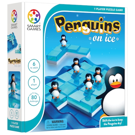 Smartgames Penguins on Ice Puzzle Game 155US